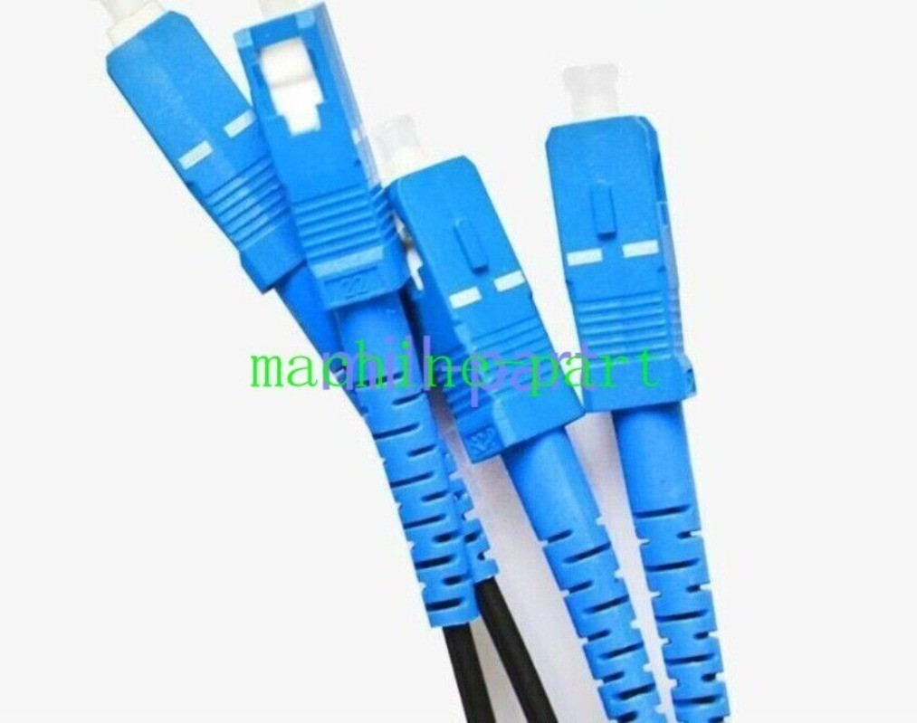 50m/100m Fiber Optic Cable Jumper Outdoor SC Duplex FTTH Drop Patch Cord SC – SC