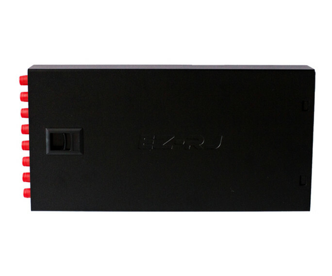 8-port FC fiber optic terminal box thickened 1.0MM full flange + pigtail