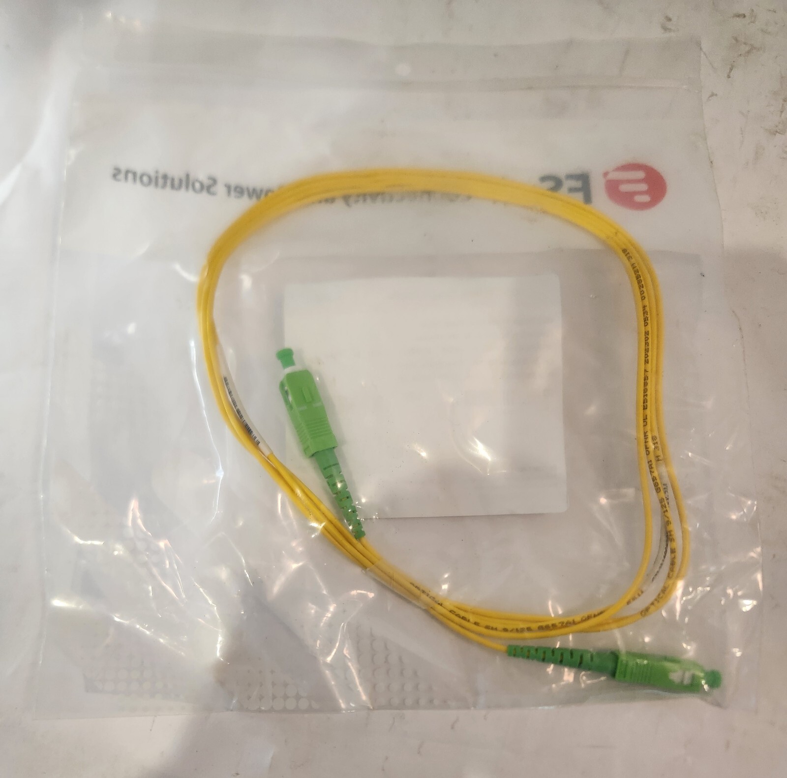 FS – SMSCSX – OS2 9/125 Single Mode Fiber Patch Cable