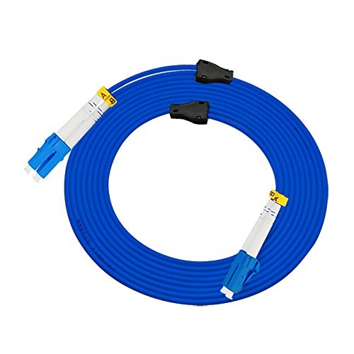 100ft 30m LC To LC Indoor Armored Duplex 9/125 SM Fiber Optic Patch Cable