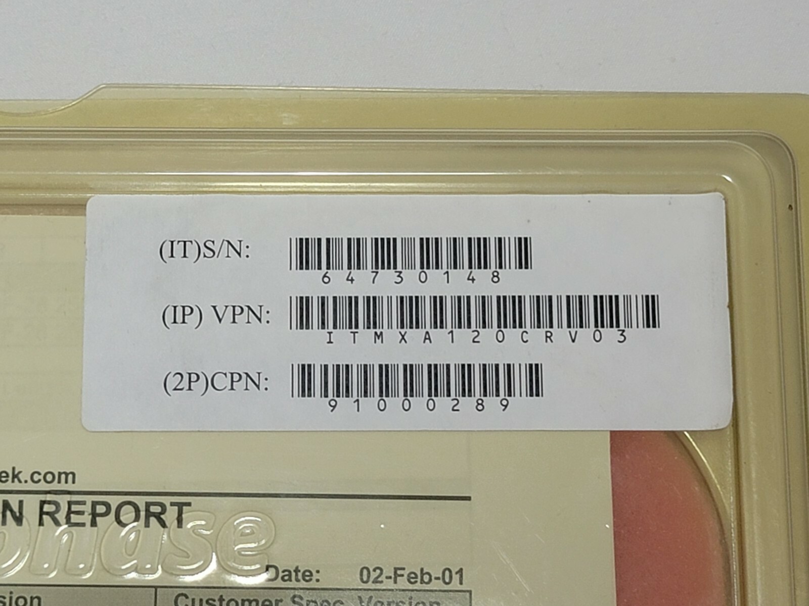 E-TEK Dynamics Model ITMXA120CRV03 WDM Isolator Unit jds uniphase etek
