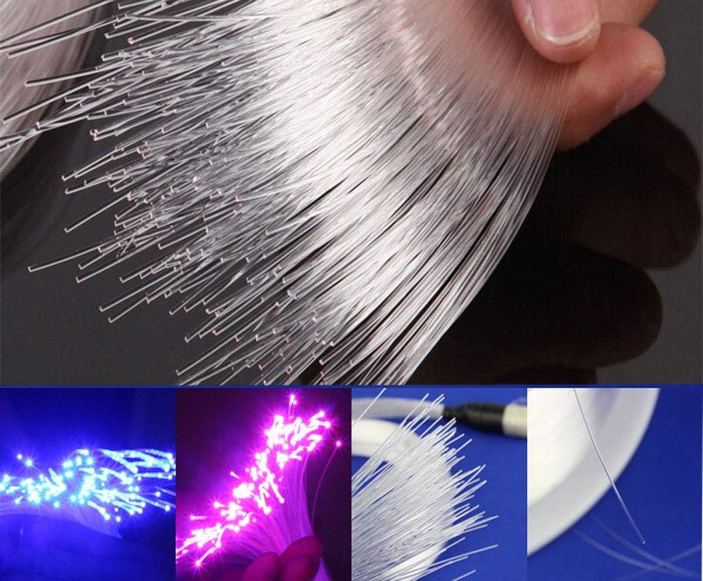 PMMA Plastic End Glow Fiber Optic Cable 0.75Mm 100M/Roll for Star Sky