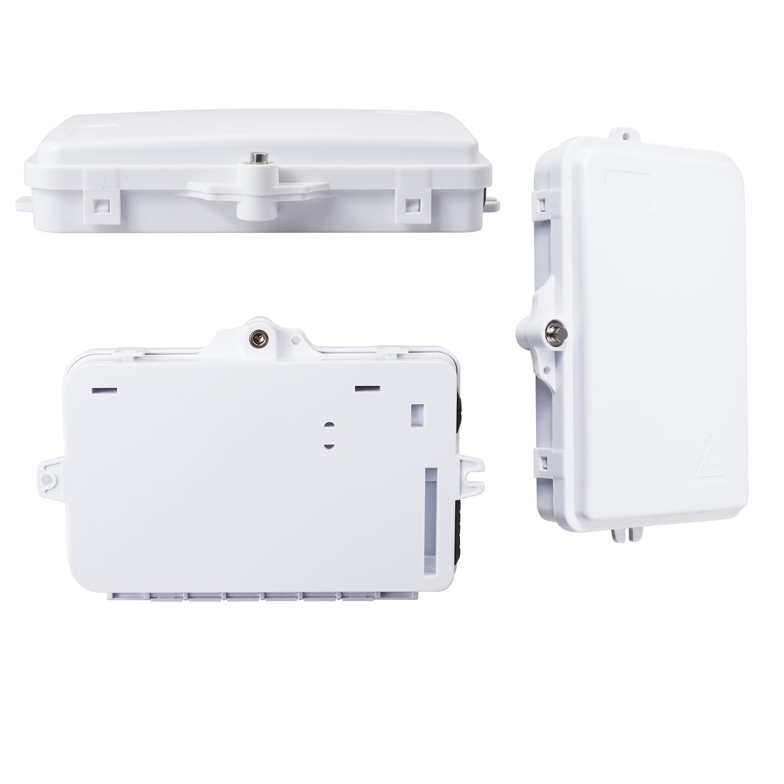 6 Core Fiber Optical Terminal Box Distribution Enclosure LC Duplex Coupler