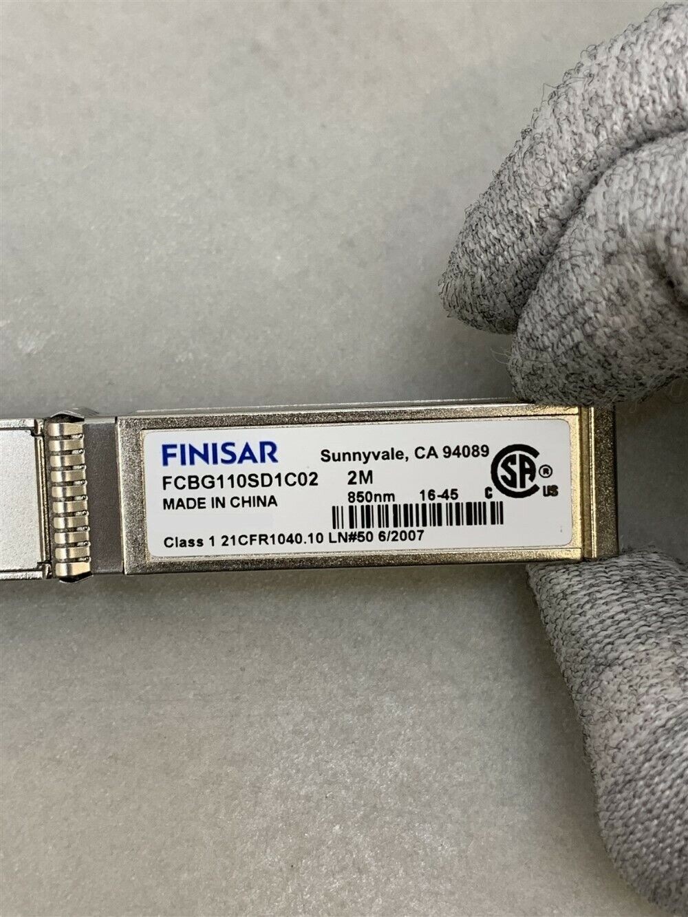 Finisar FCBG110SD1C02 SFPwire 10Gb/s SFP+ Active Optical Cable 2M