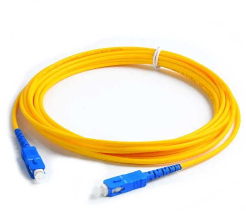 [2pcs} SC UPC to SC UPC Pathcord Jumper Simplex 2.0mm SC to SC,