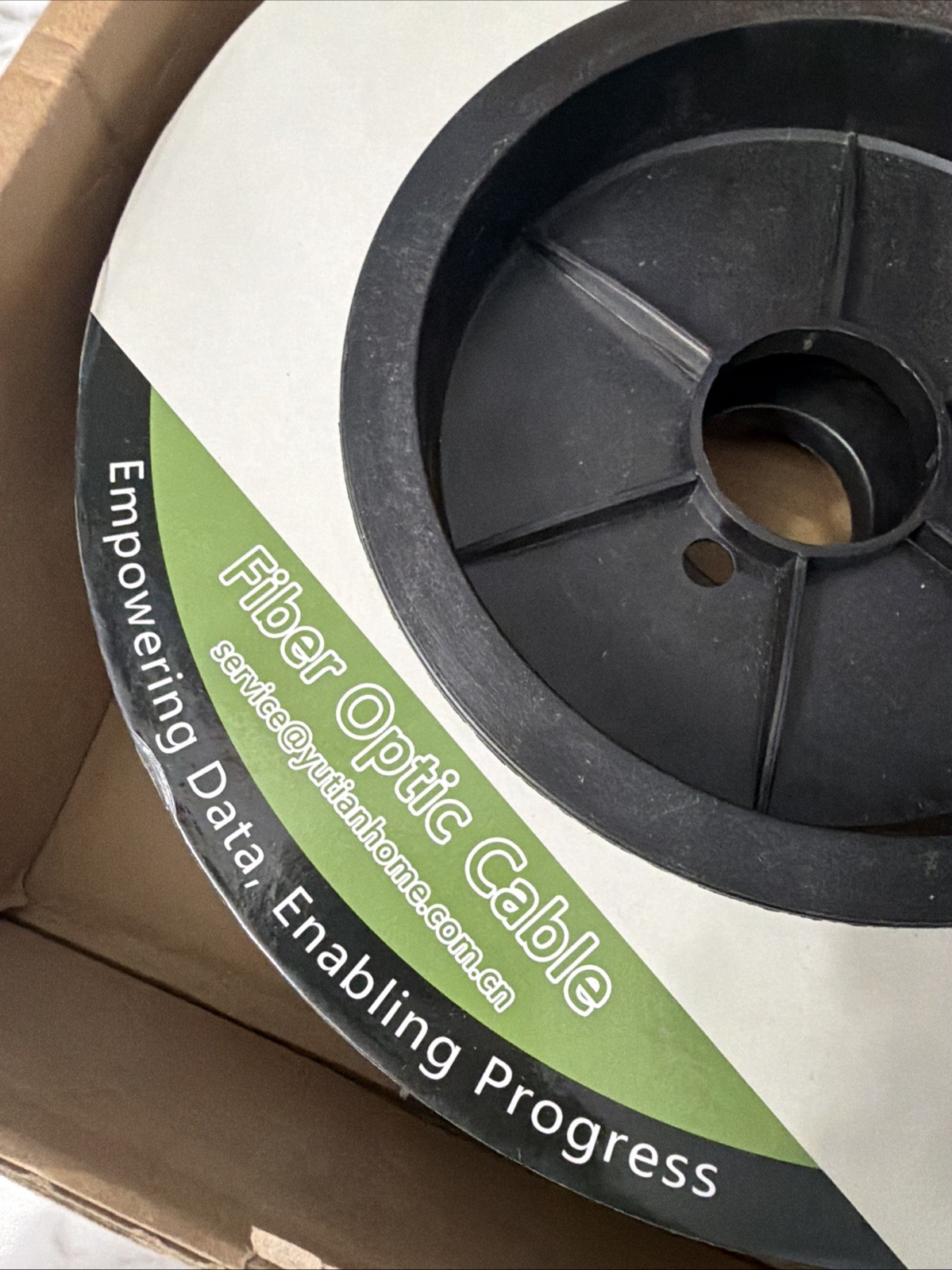 Yutianhome Fiber Optic Cable LC Uniboot OM3 TPU 5.0mm 75M, 246 FEET