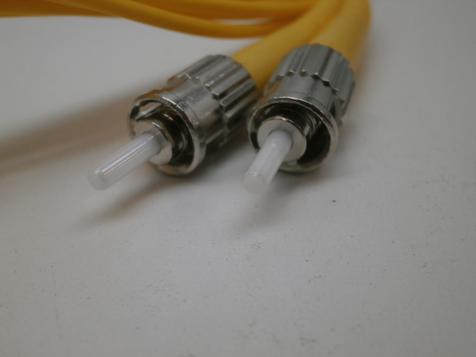 (3-Pack) 6ft ST to LC Multimode Duplex Fiber Optic Patch Wire Cord Cable 9/125um