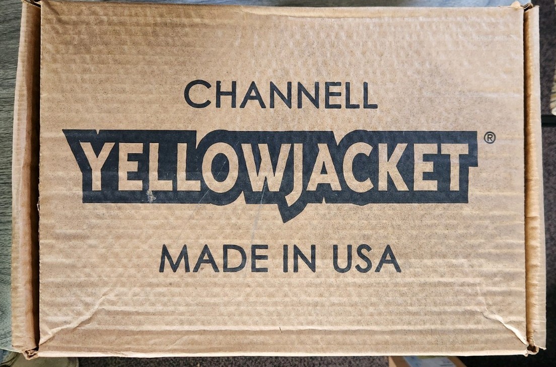 Channell Yellow Jacket In-line Fiber Optic Aerial Terminal Telecommunication NEW