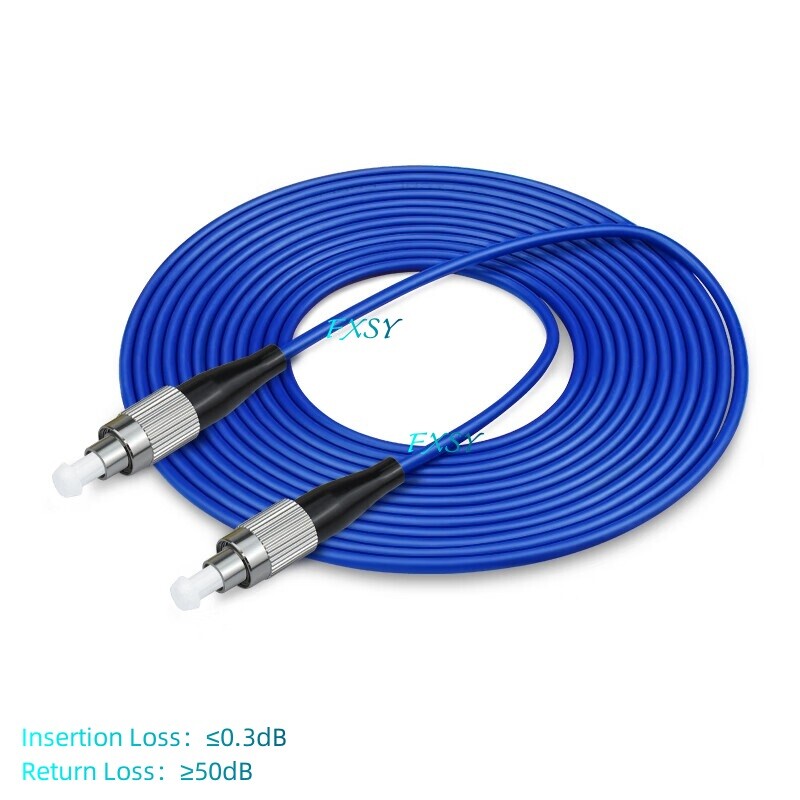 20m 25m 30m 50m 100m LC to LC SC FC ST UPC Single Mode Fiber Optic Patch Cord