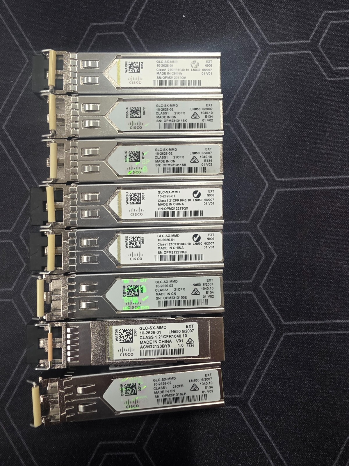 Cisco Fiber Optic Terminals (mixed)