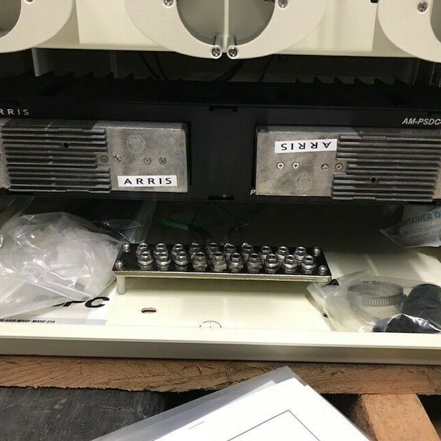 SPC FTTx Indoor Cabinet SC/APC MPO Inline Splice Multi Dwelling Unit NEW