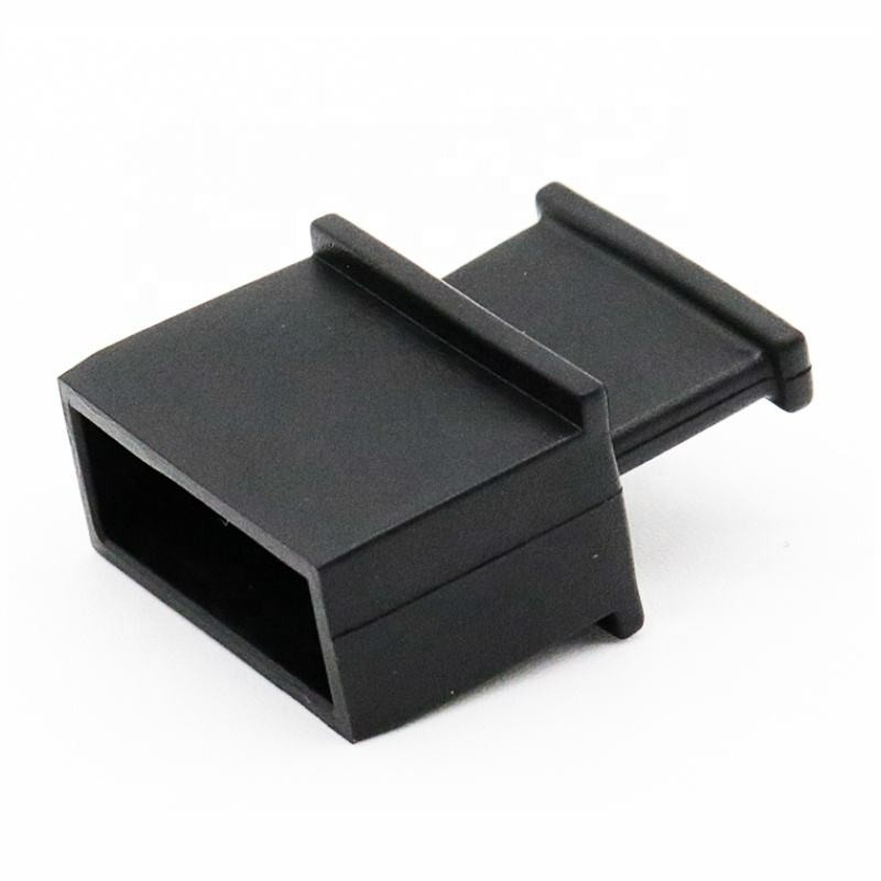 QSFP28 XFP SFP Port Rubber Dust Plug with Handle Anti Dust Cap Cover Protector
