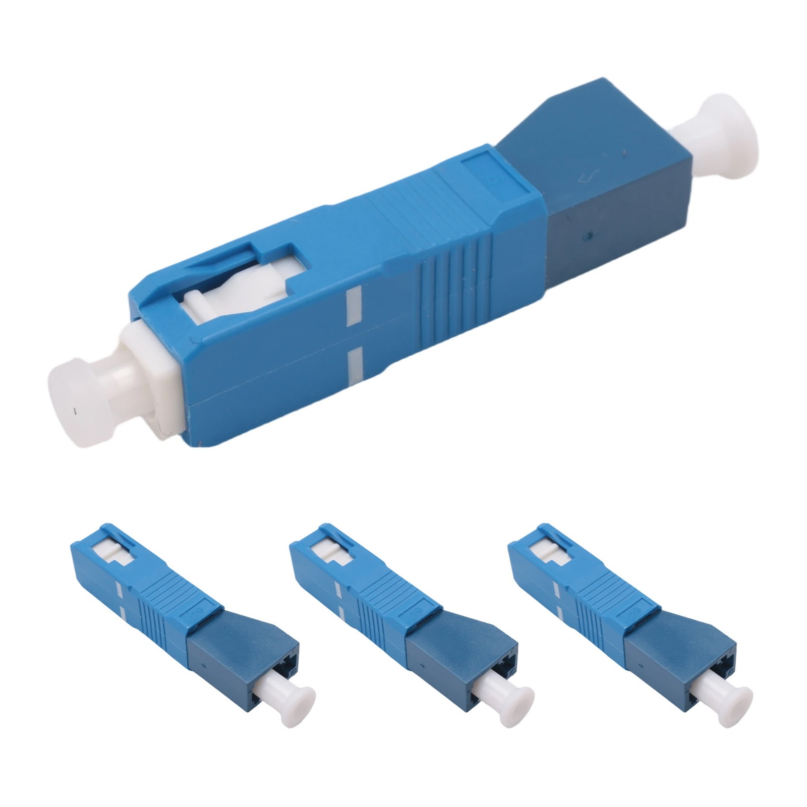 4 Pack Single Mode 9/125Um SC/UPC Male to LC/UPC Female Optical Fiber6790
