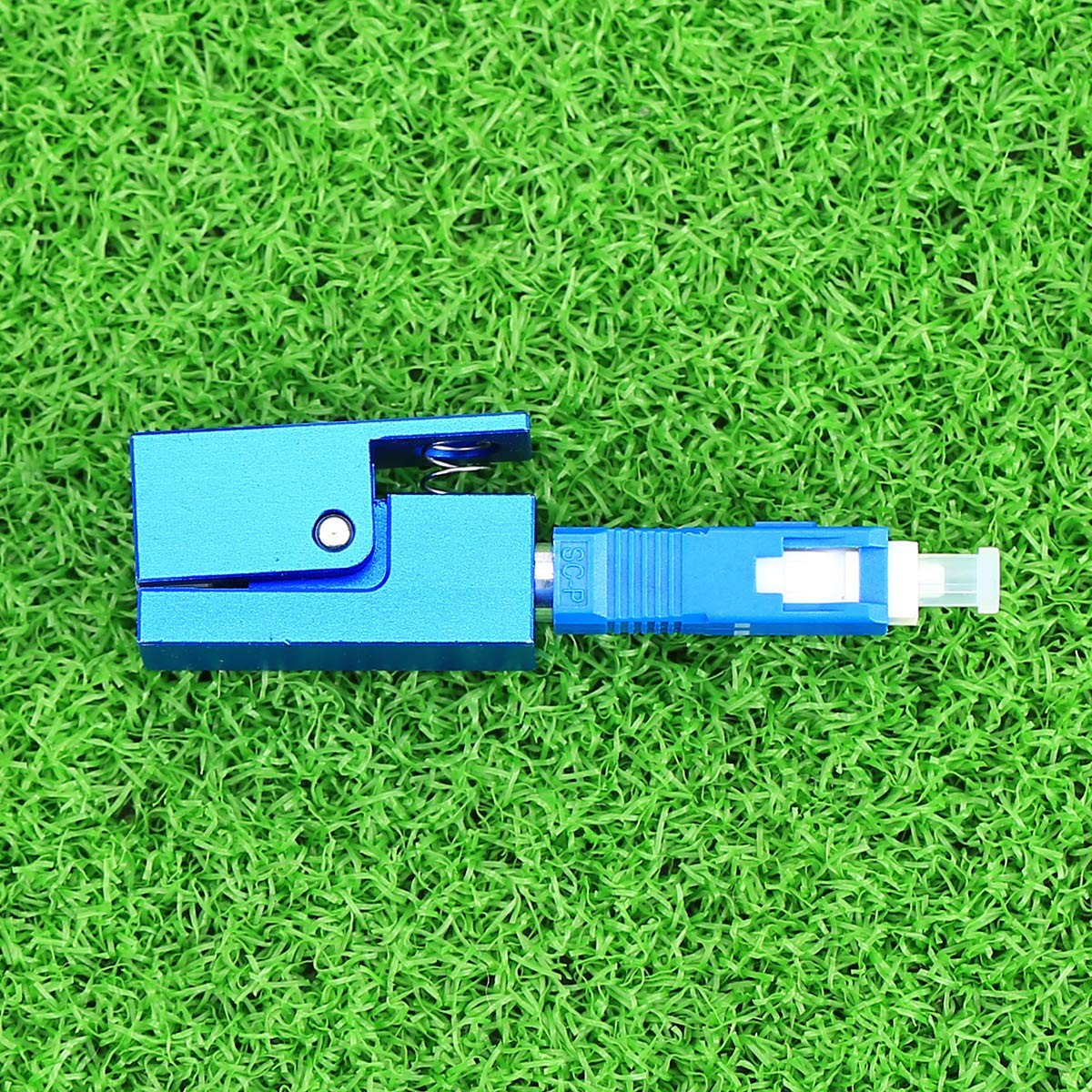 Fiber Optic Adapter Sc/upc Square Type Bare Fiber Adapter Coupler For Fiber Conn