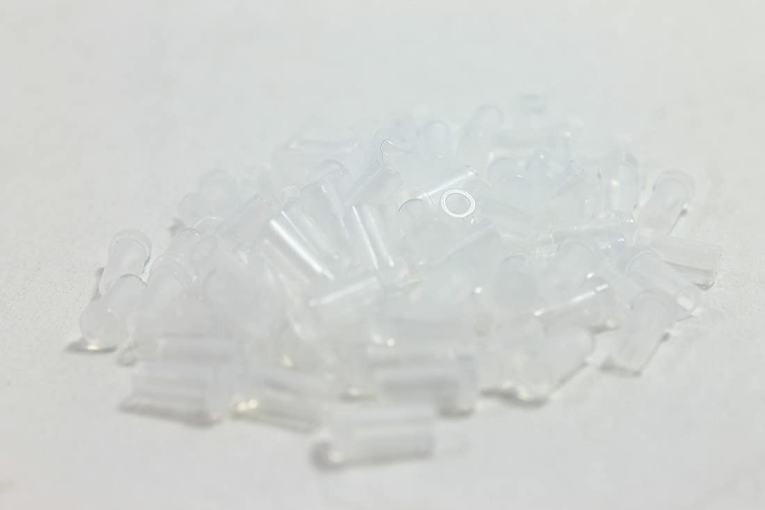 Fiber Optic Plastic Universal Dust Cap For 1.25mm Ferrules Fits LC 100 PCS
