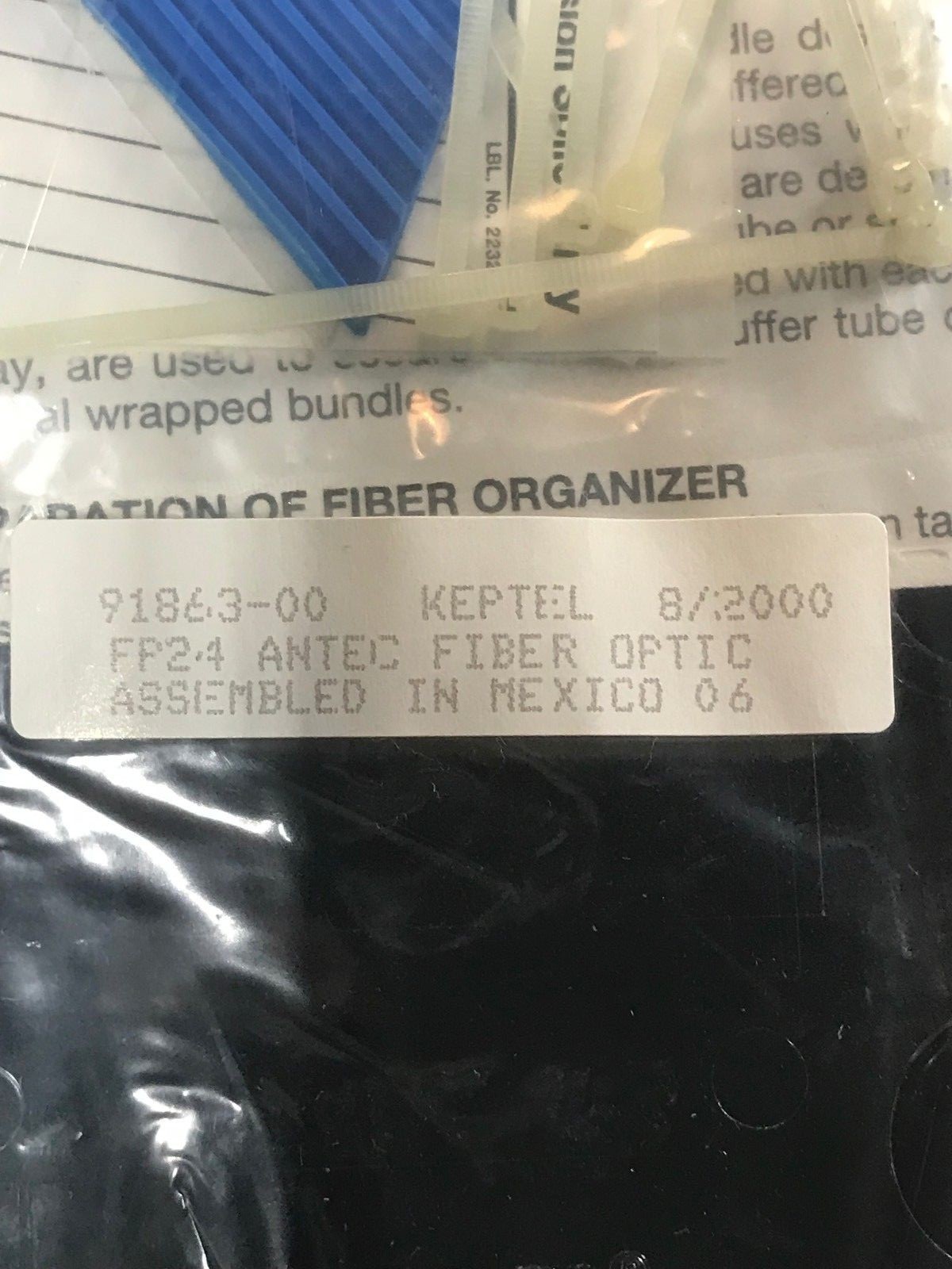 Keptel 91863-00 Fiber Splice tray