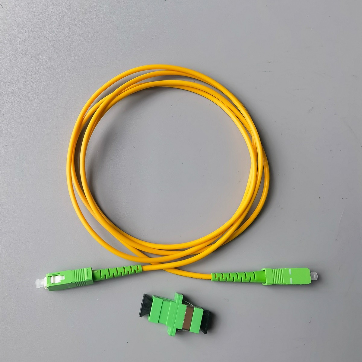 Fiber Optic Cable 1.5M-30M SC/APC-SC/APC Indoor FTTR Single Mode Free Adapter