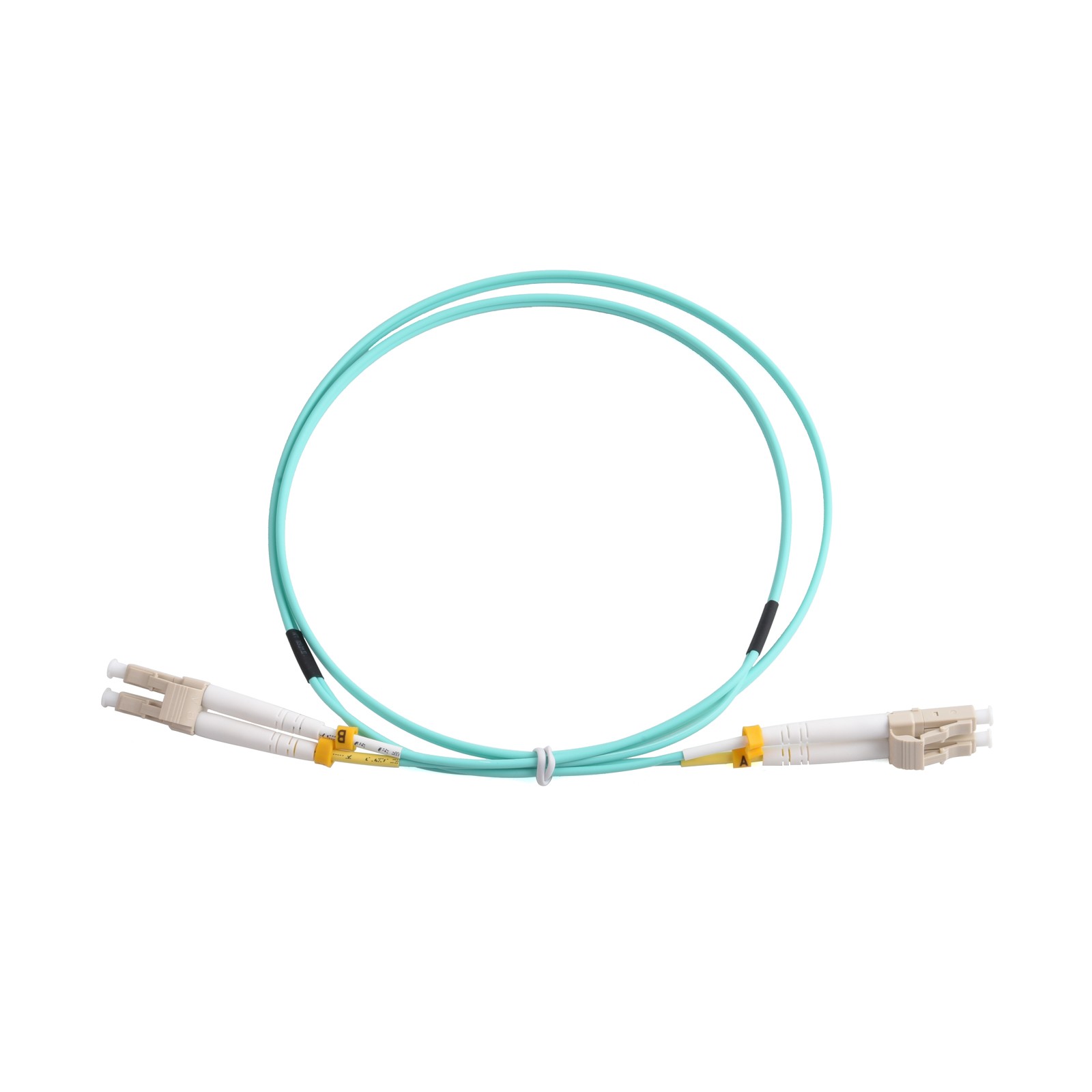 100G OM3 Multimode Fiber Optic Cable 2LC UPC Male to Male 2-Core 3M 5M 10M