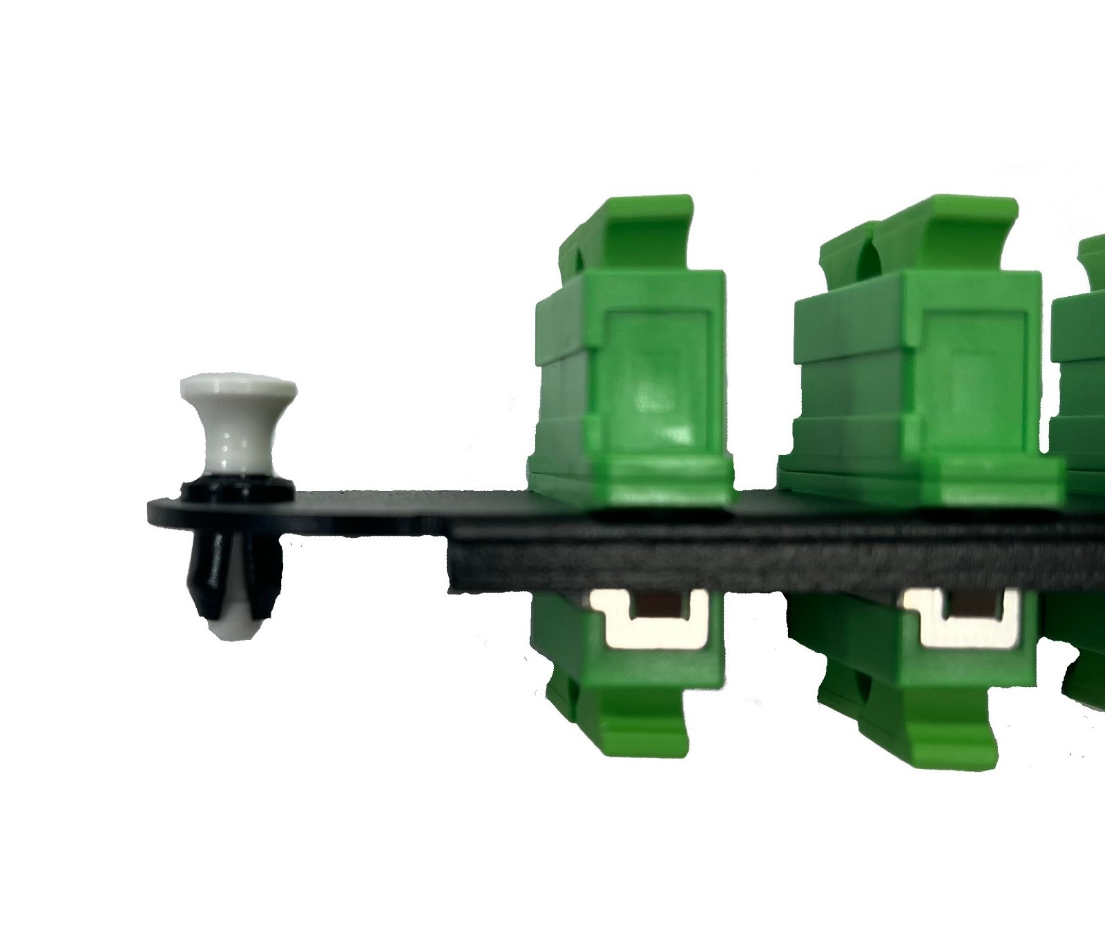 SC/APC Duplex Fiber Connector Panel (6 PACK)