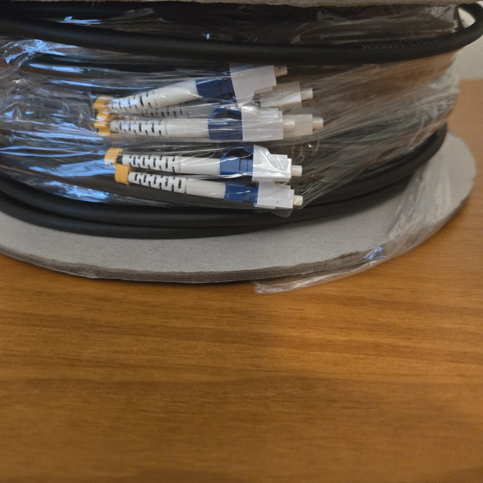 Yutianhome Fiber Optic Cable LC/PC-LC/PC SM 6Fiber TPU 5.0mm 50 m ***READ