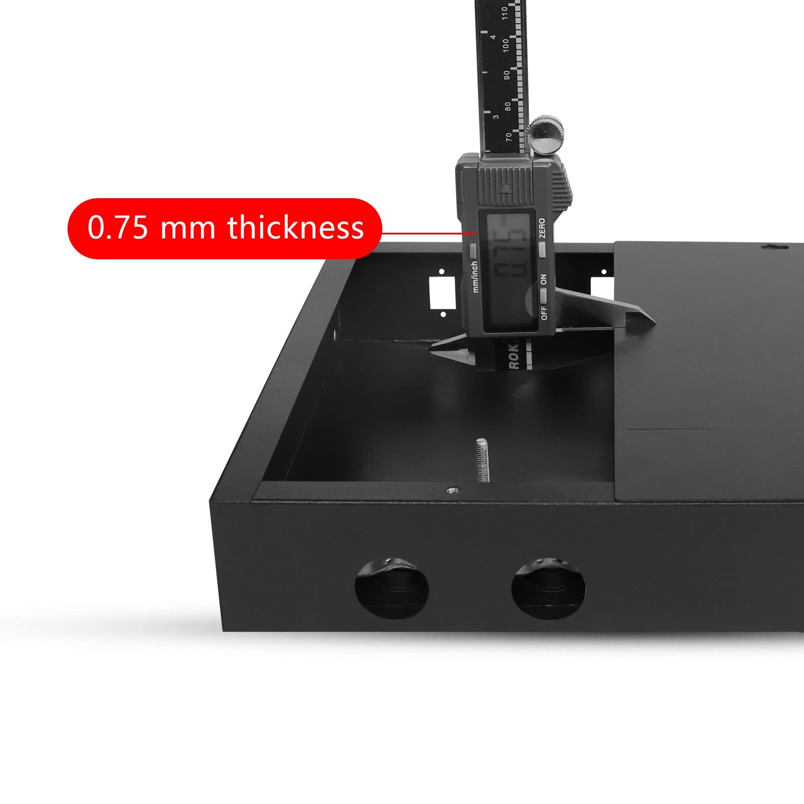4-12 Port Fiber Optic Wall Mount Enclosure Box SC LC Distribution Panel Black