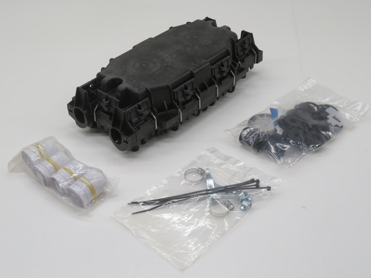 COMMSCOPE EM1620-001 SCIL-B FIBER SPLICE CLOSURE, IN-LINE, WITH 2 GEL CABLE SEAL