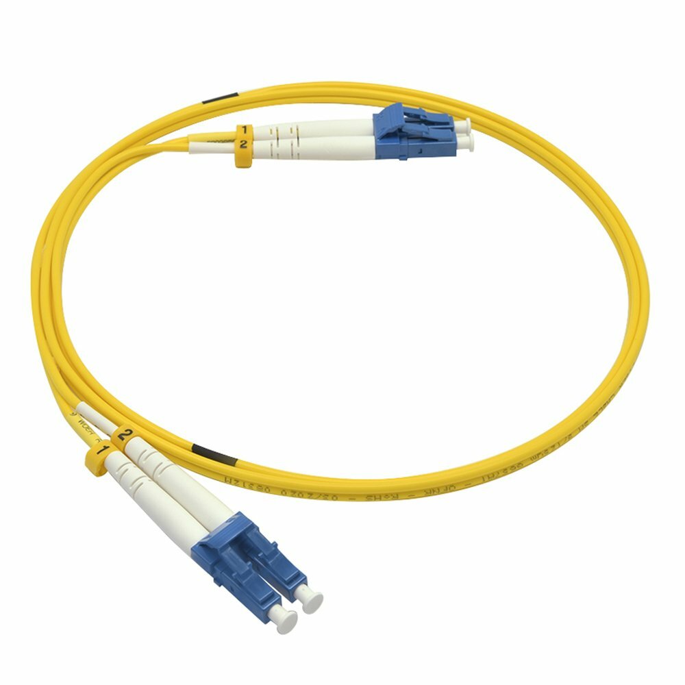 1m 2m 3m 5m 20m 35m LC UPC to LC UPC Duplex Single Mode 9/125 Fiber Optic Cable