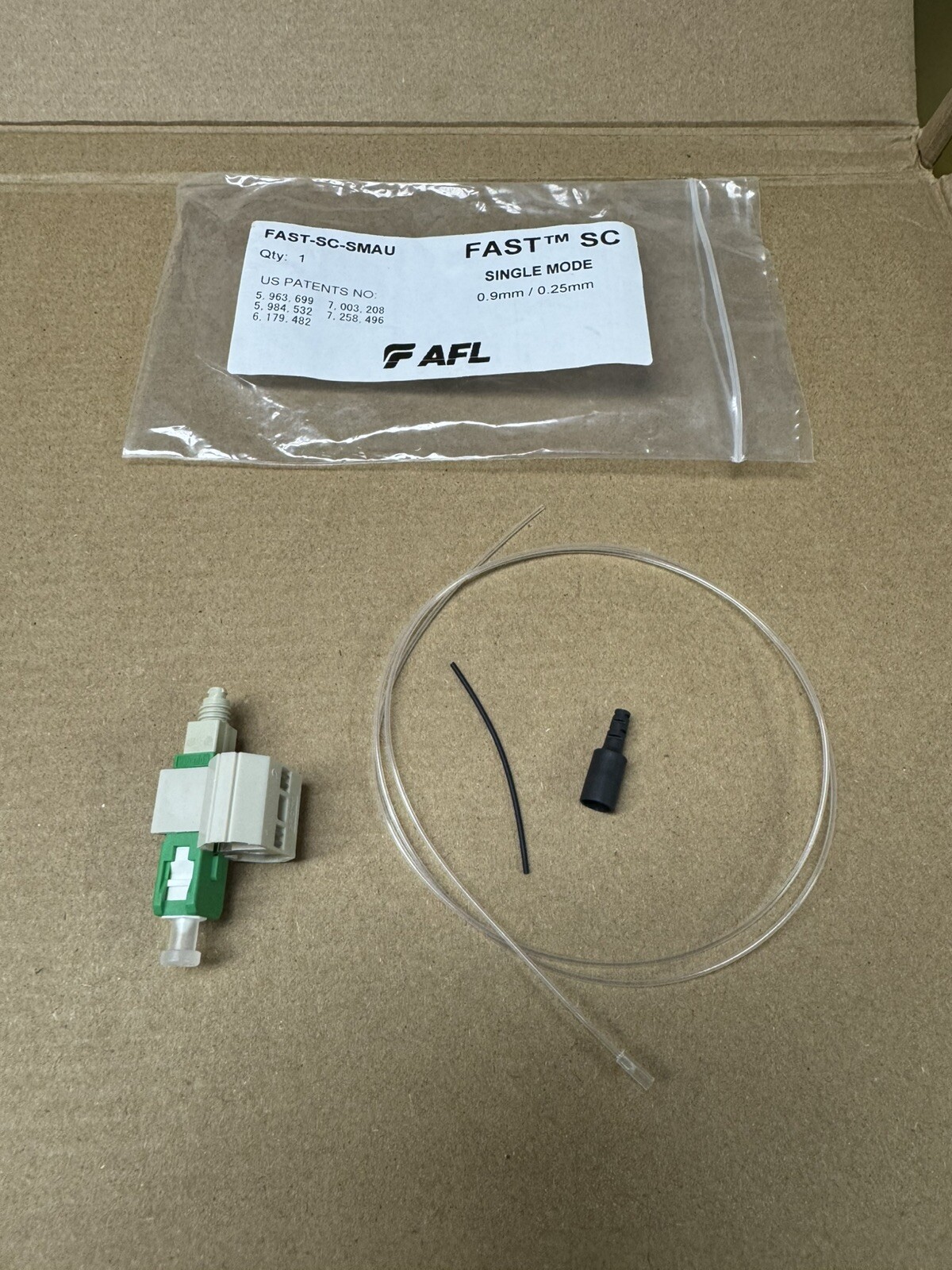 AFL SC FAST-SC-SM-Singlemode Fiber Optic Connectors 0.9/0.25mm