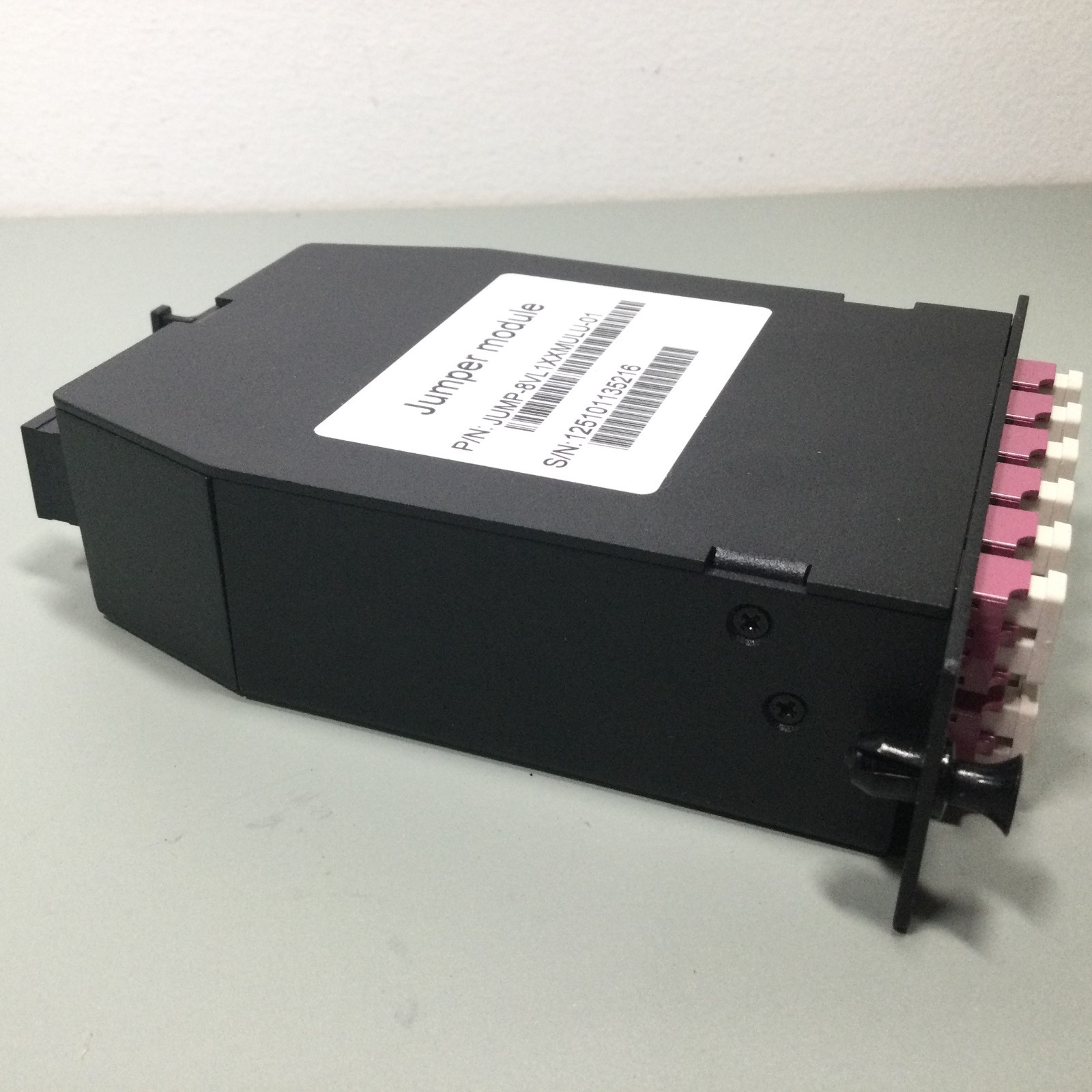 FHD MPO-LC Cassette, OM4 Multimode, Type A, 24 Fibers,