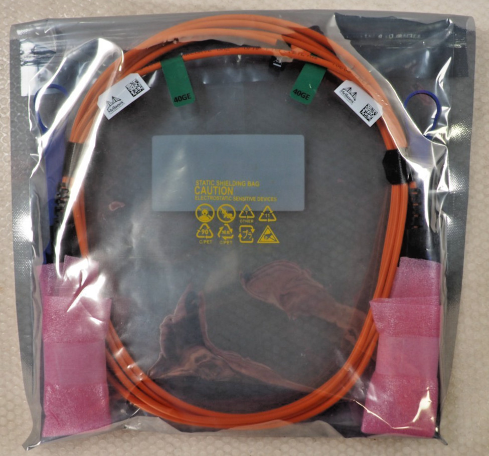 Mellanox MC2210310-003 3m 40GbE QSFP+ MC2210310-003-F-A2 Fiber Patch Cord