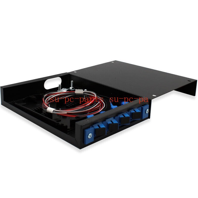 Fiber Optic Terminal Box 4 Core LC/SC/FC/ST UPC SM adapter 4 Port Patch Panel