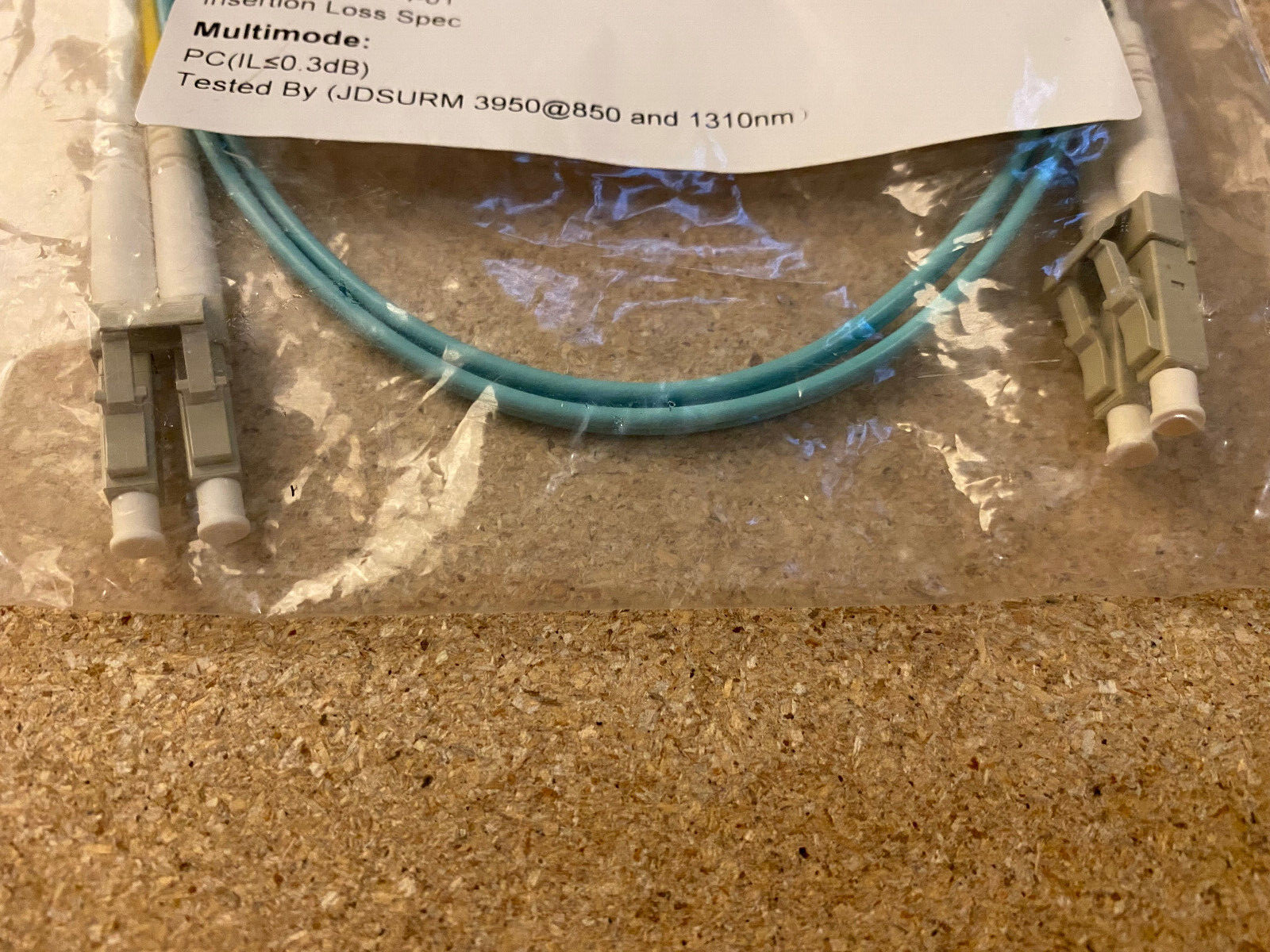 Allen Tel Products ATP 1M LC-LC Patchcord Duplex MM 50/125 OM3 (GBLC2-D4-01)