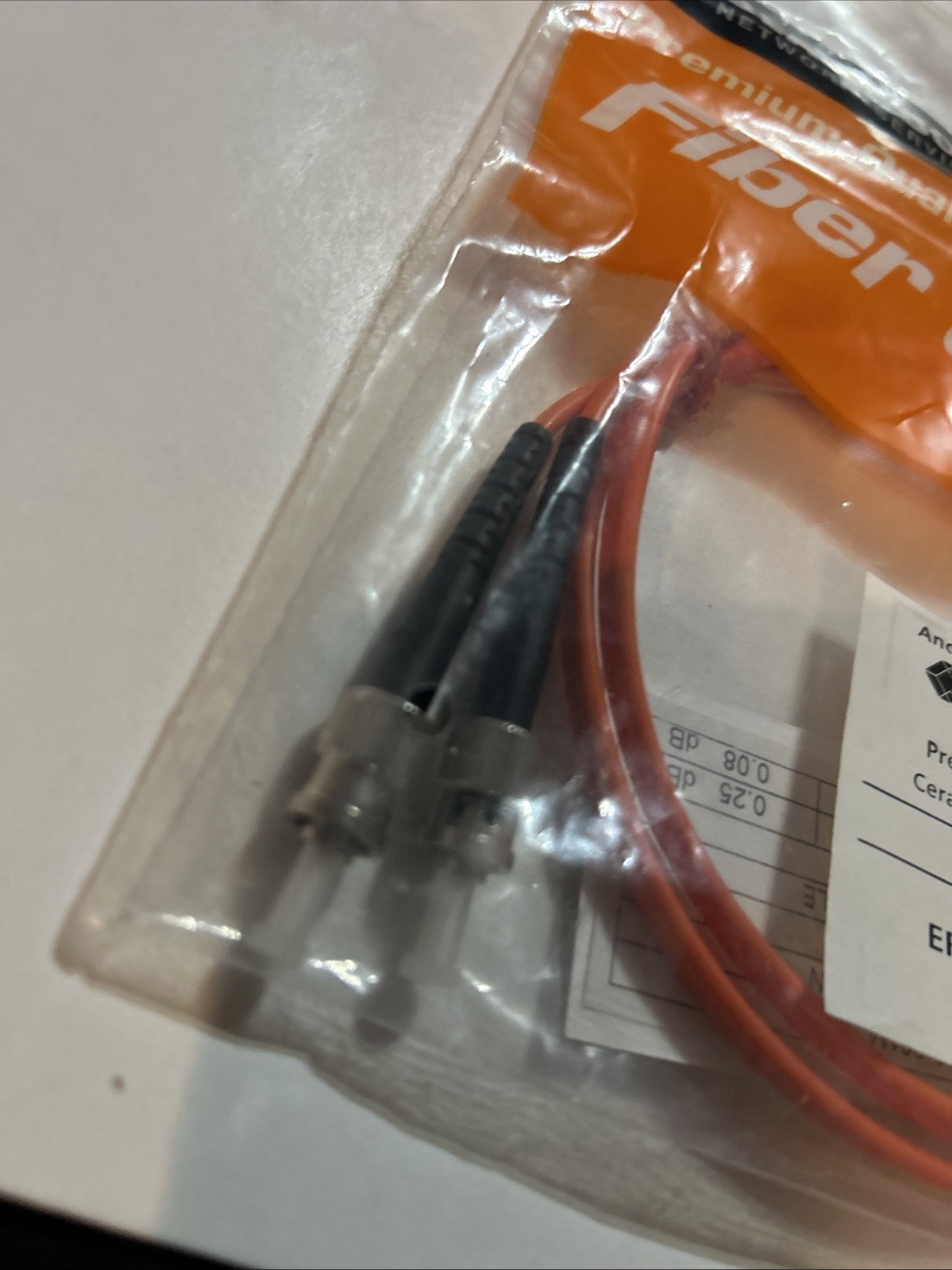 Black Box-Fiber Optic Patch Cable ST-SC (1 M) 62.5 / 125 EFN110-001M-STSC Multim