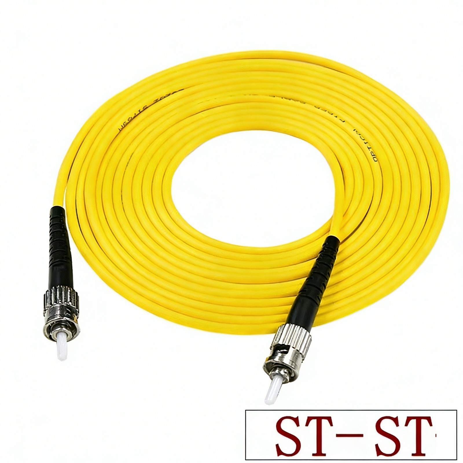 10M FC LC SC ST SingleMode Fiber Optic Patch Cord 9/125 3.0mm PVC Simplex Jumper