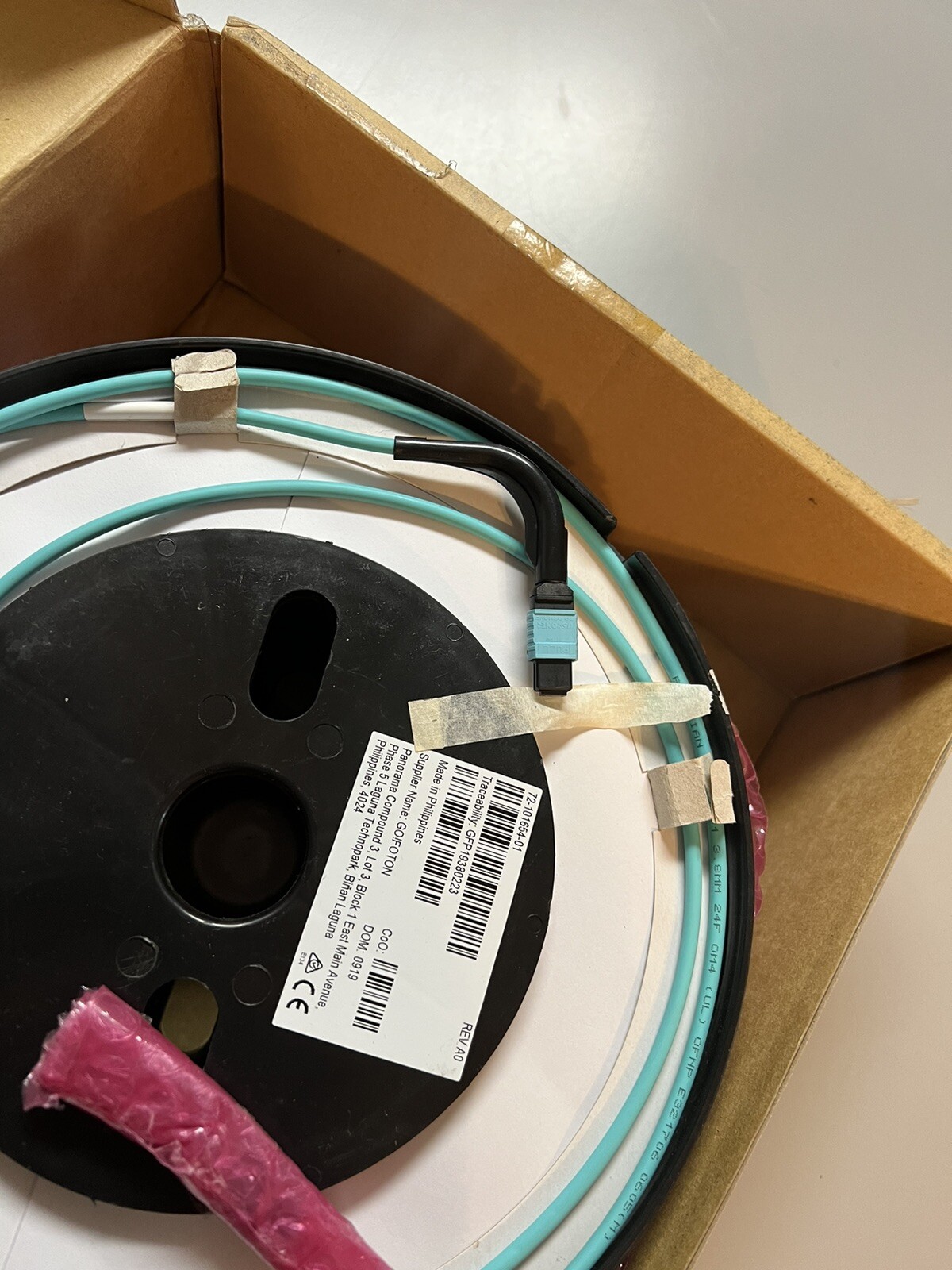 CISCO GO FOTON 72-101654-01 CISCO ONS-CXP2-MPO-80= UPC Patch Cable Spool