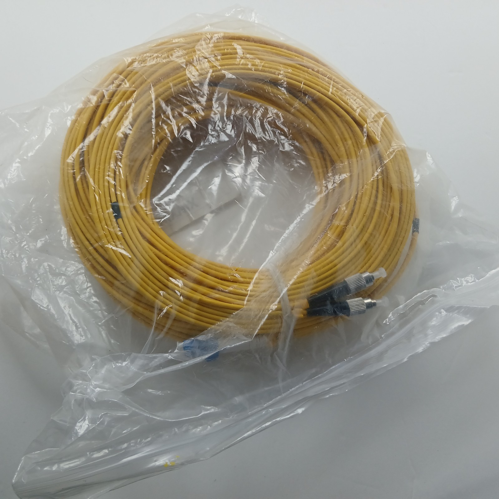 Fiber Optic Patch Cord FC UPC to LC UPC SM Duplex 3.0mm 50M 164 FT LSZH Cable