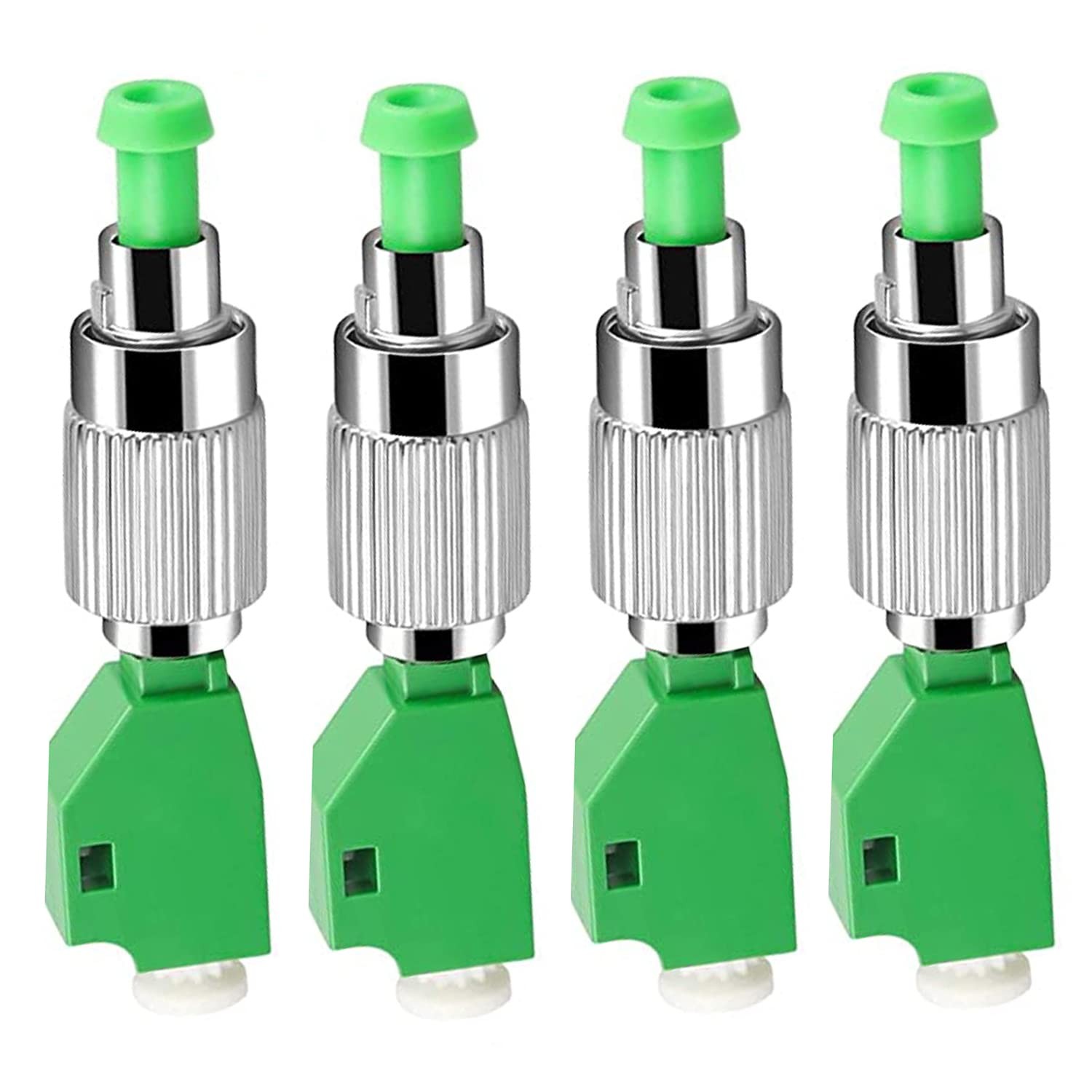 4 Pack FC/APC Male to LC/APC Female Single Mode 9/125um Hybrid Optical Fiber …