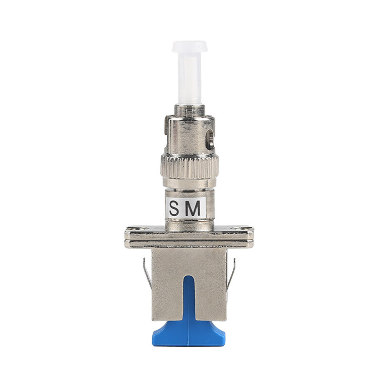 SC/UPC Female to ST/UPC Male Adapter Fiber Optical Coupler Flange Converter