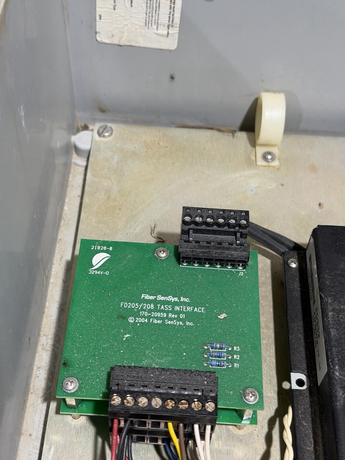 Fiber SenSys Defender 2-Channel Fiber Optic Perimeter Intrusion Detection NEMA