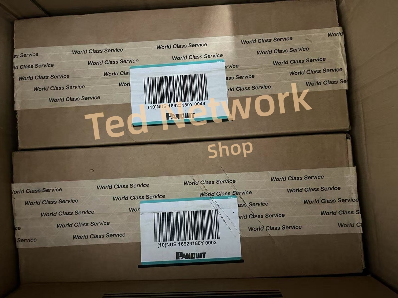 Genuine Panduit FAP6WBUDLCZ Optical Fiber Adapter Panel LC 6-port