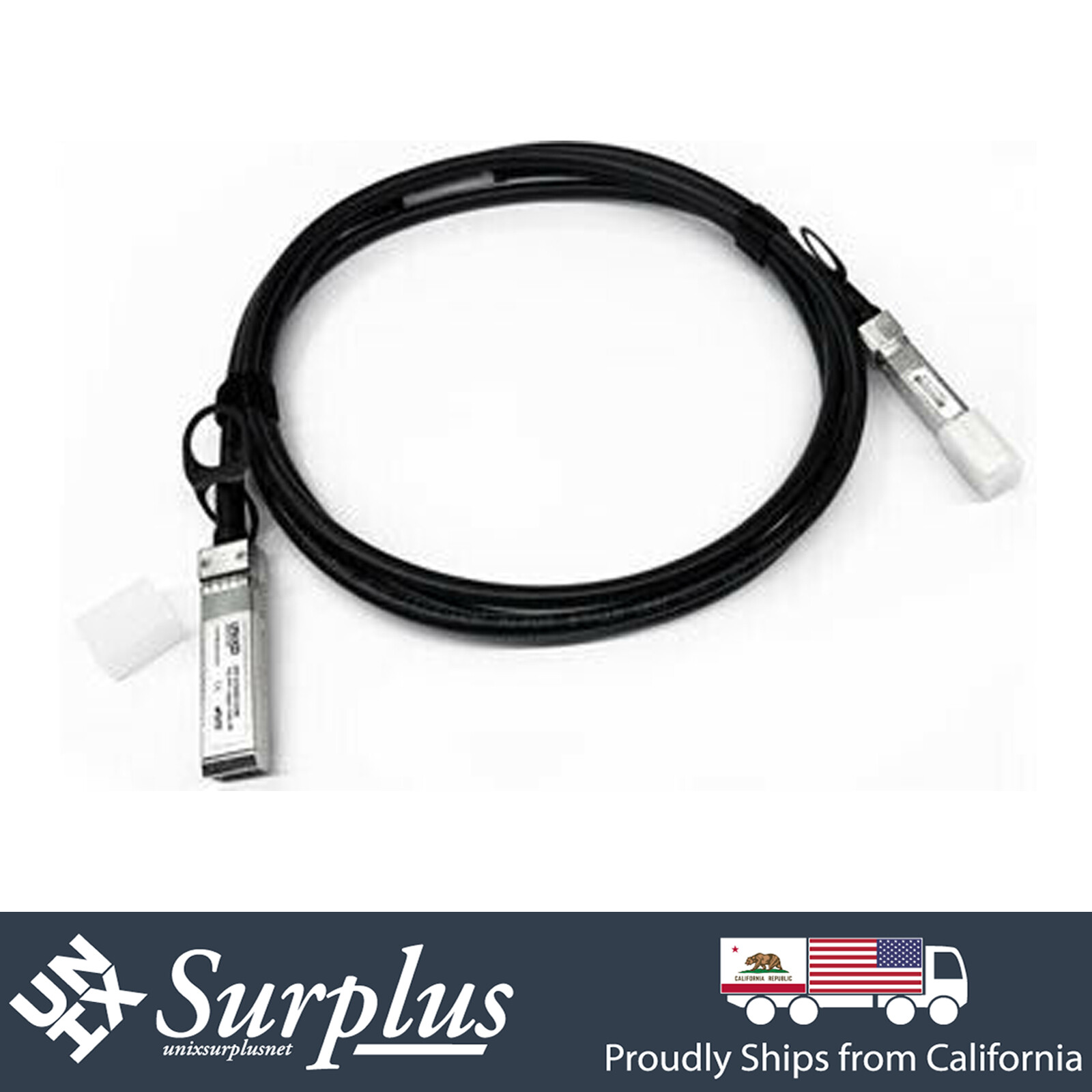 UNIXPlus 10GB SFP+ to SFP+ Passive Twinax Copper Cable 2M for Cisco Arista