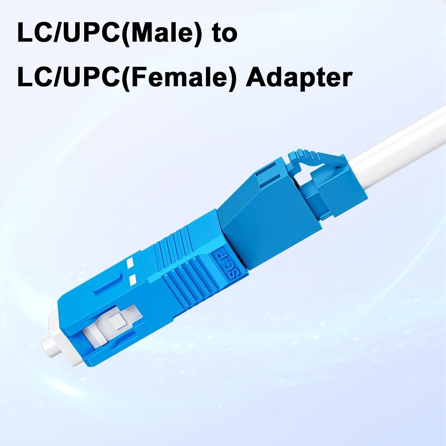 SC to LC Adapter-Single Mode 4 Pack, 9/125um SC/UPC Male to LC/UPC Female Optica