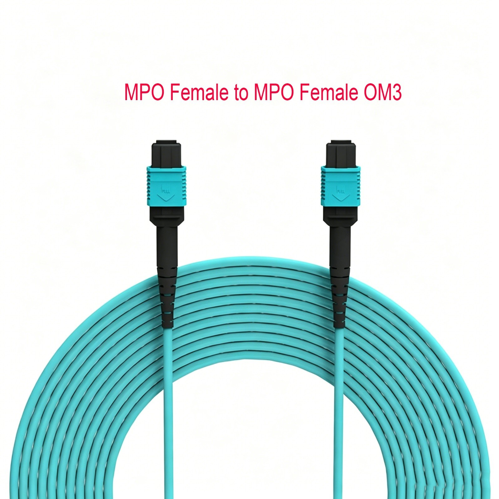 1~40M 24 cores Fiber Optic Patch Cord MPO MM Type B OM3 Trunk Cable Fiber Jumper