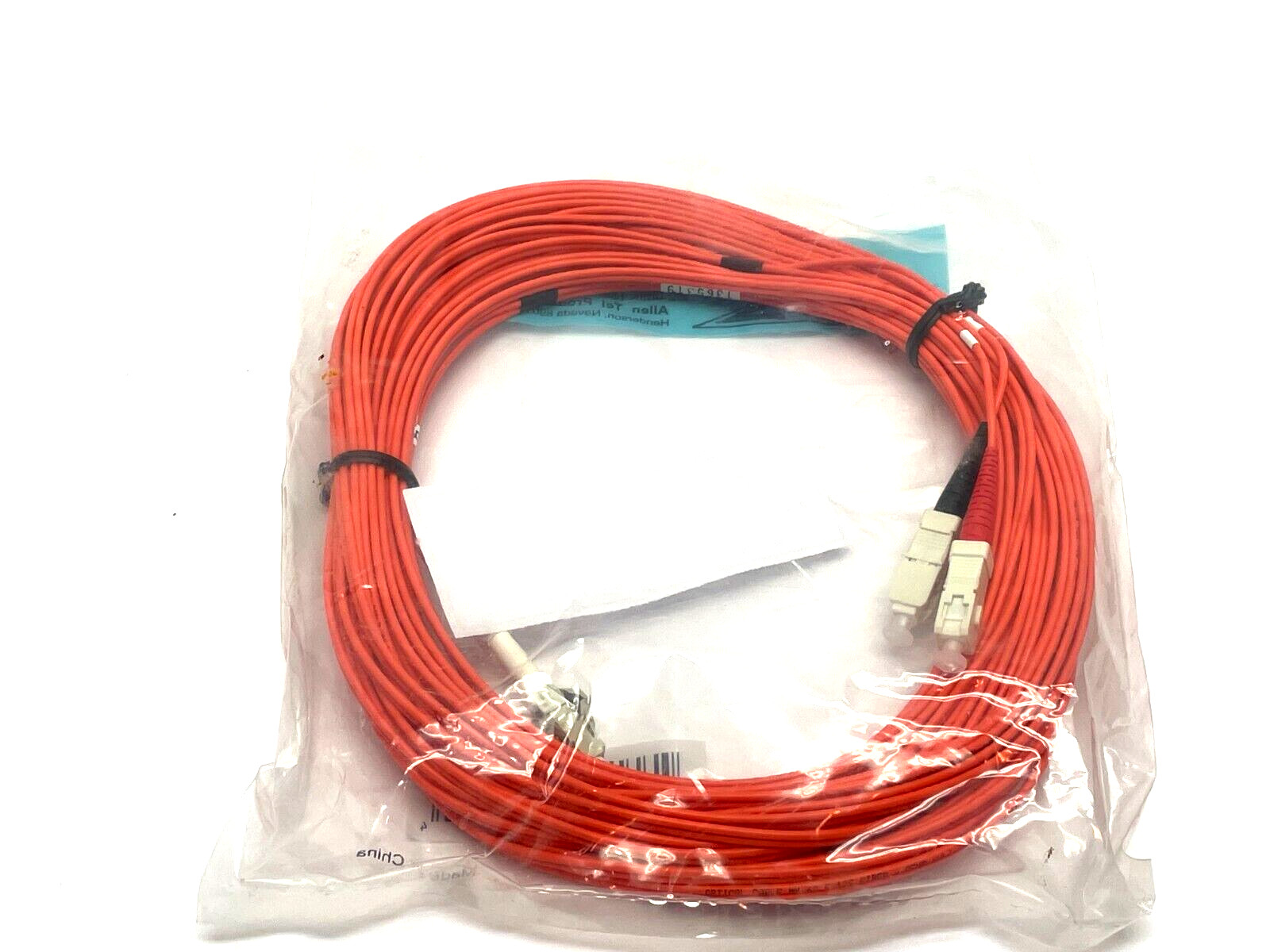 Allen Tel Products GBLCC-D2-15 Fiber Optic Patch Cord 15m Length