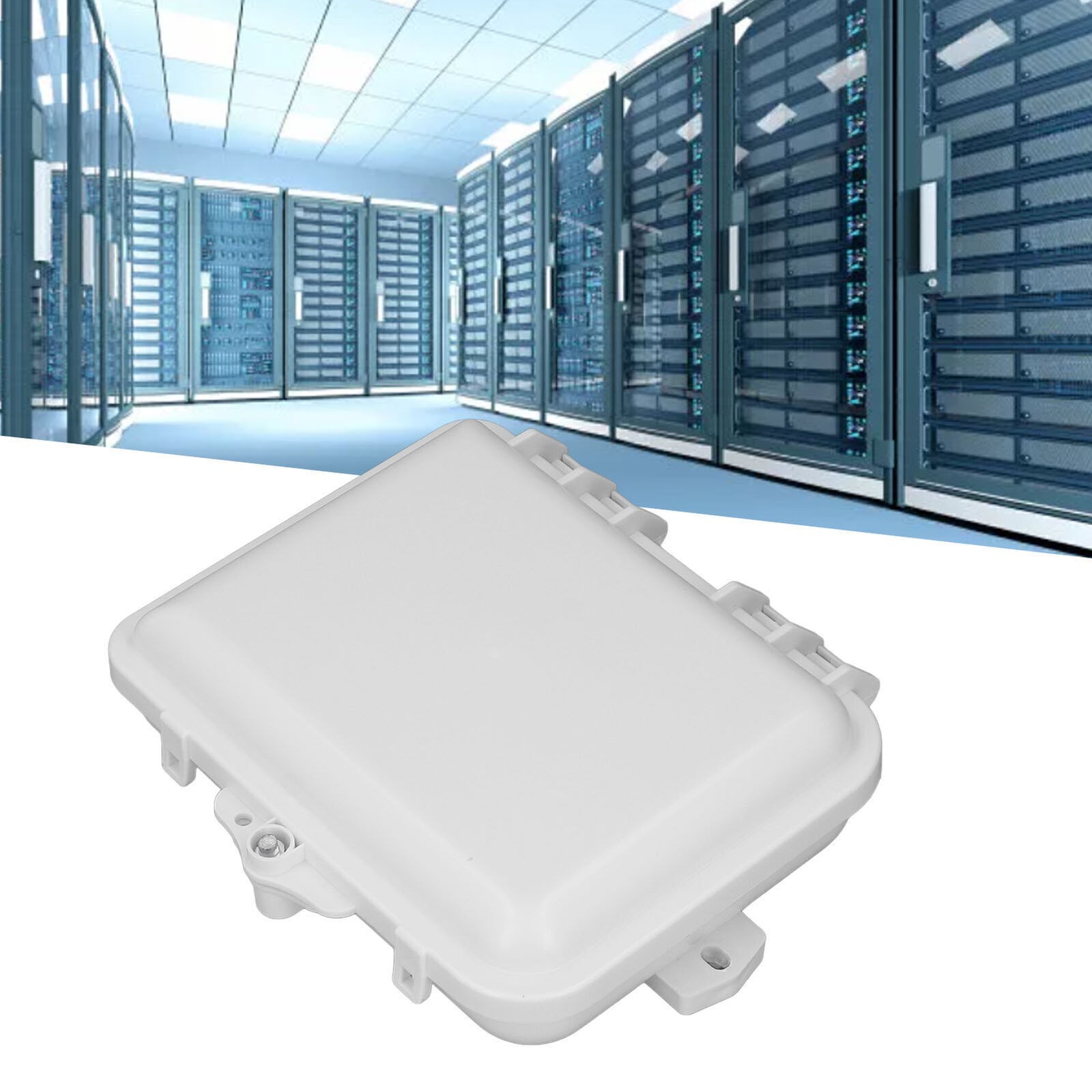 Fiber Distribution Box Waterproof 12 Core Wall Mounted Optical Fiber Termination