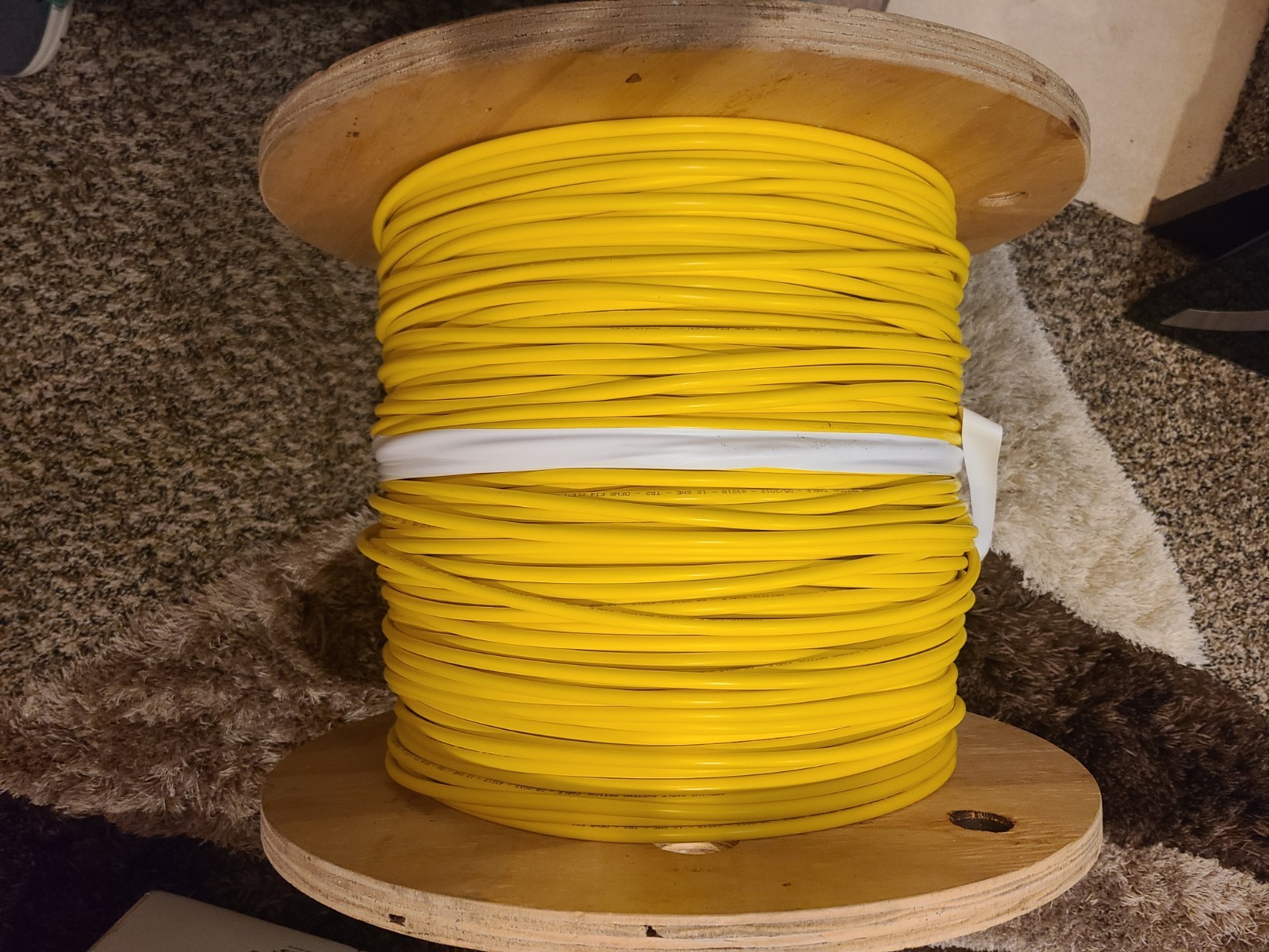 800 Ft – 12 Strand Indoor Riser Singlemode Corning Glass Fiber Optic Cable
