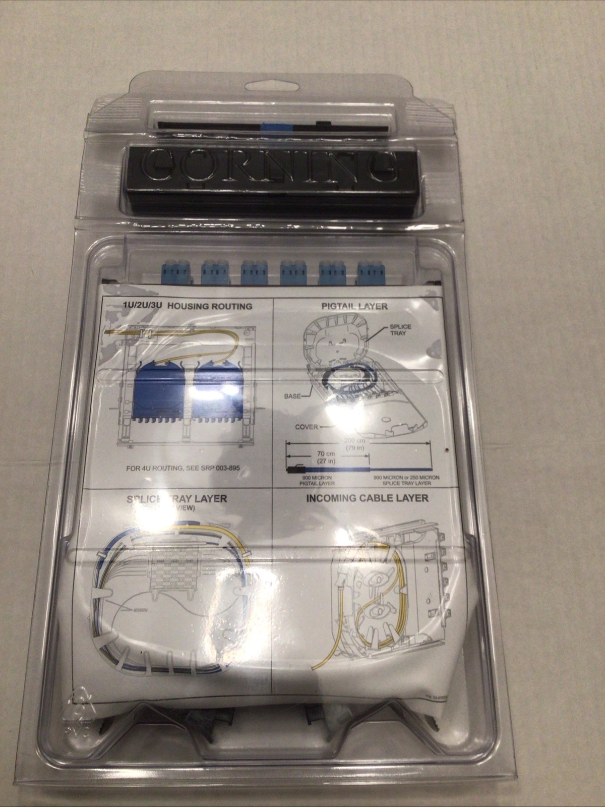 Corning Fiber Optic Splice Cassette CCH-CS24-A9-P00RE