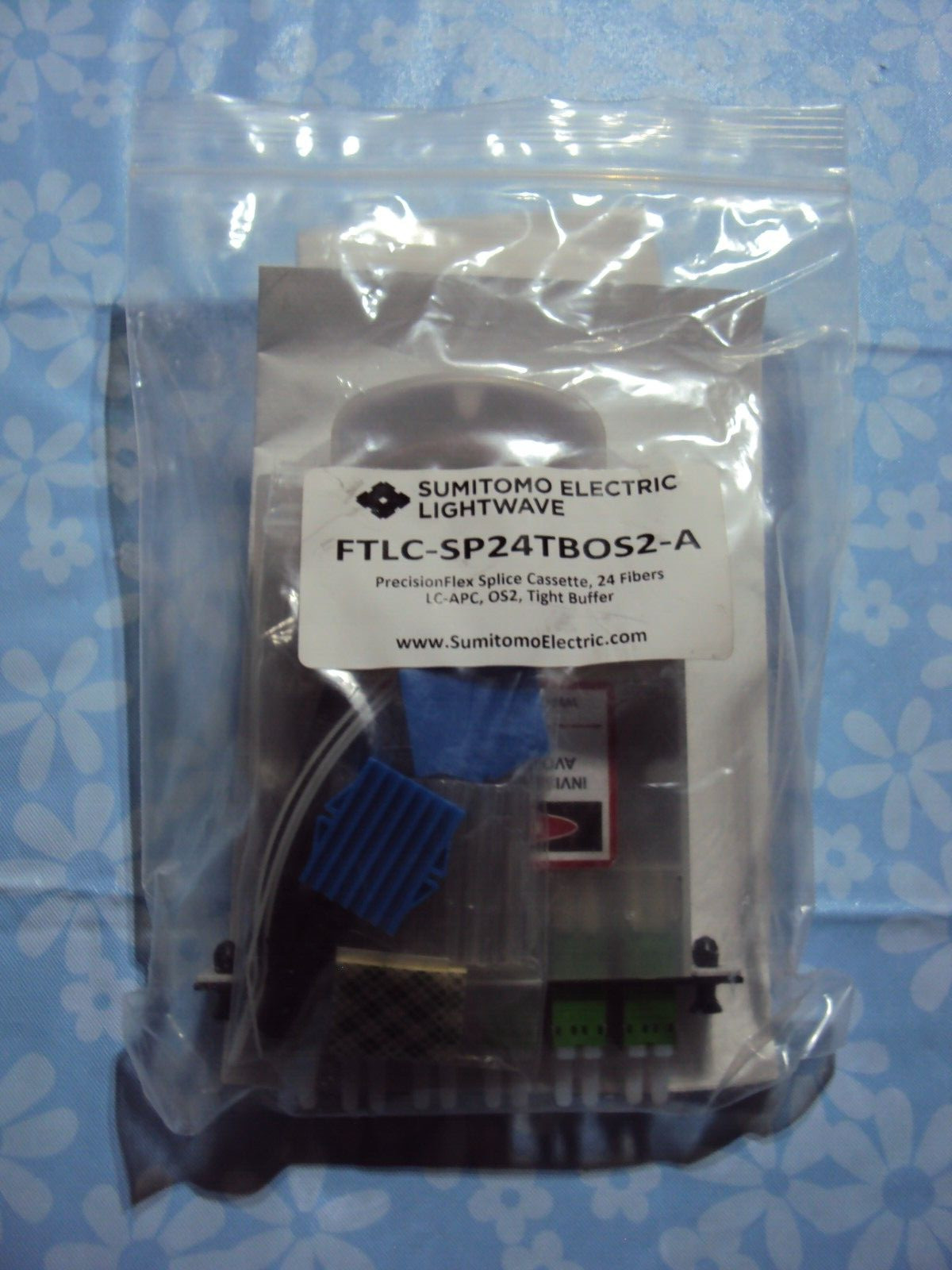 Sumitomo Electric Light Wave Precision Flex Splice Cassette 24 Fibers