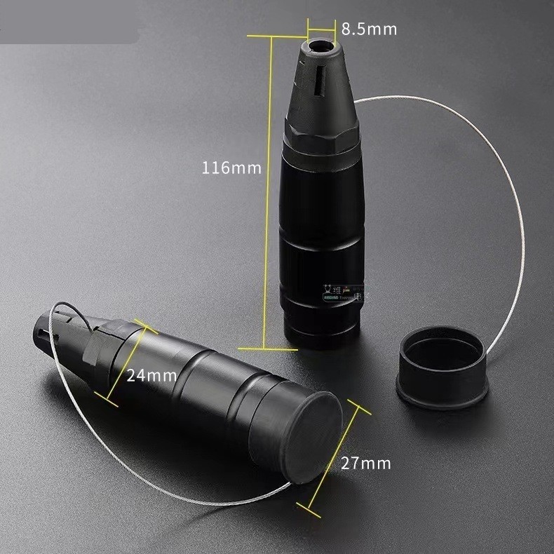 Outdoor PDLC Connector Waterproof Connector for Armored Tactical Fiber Cable