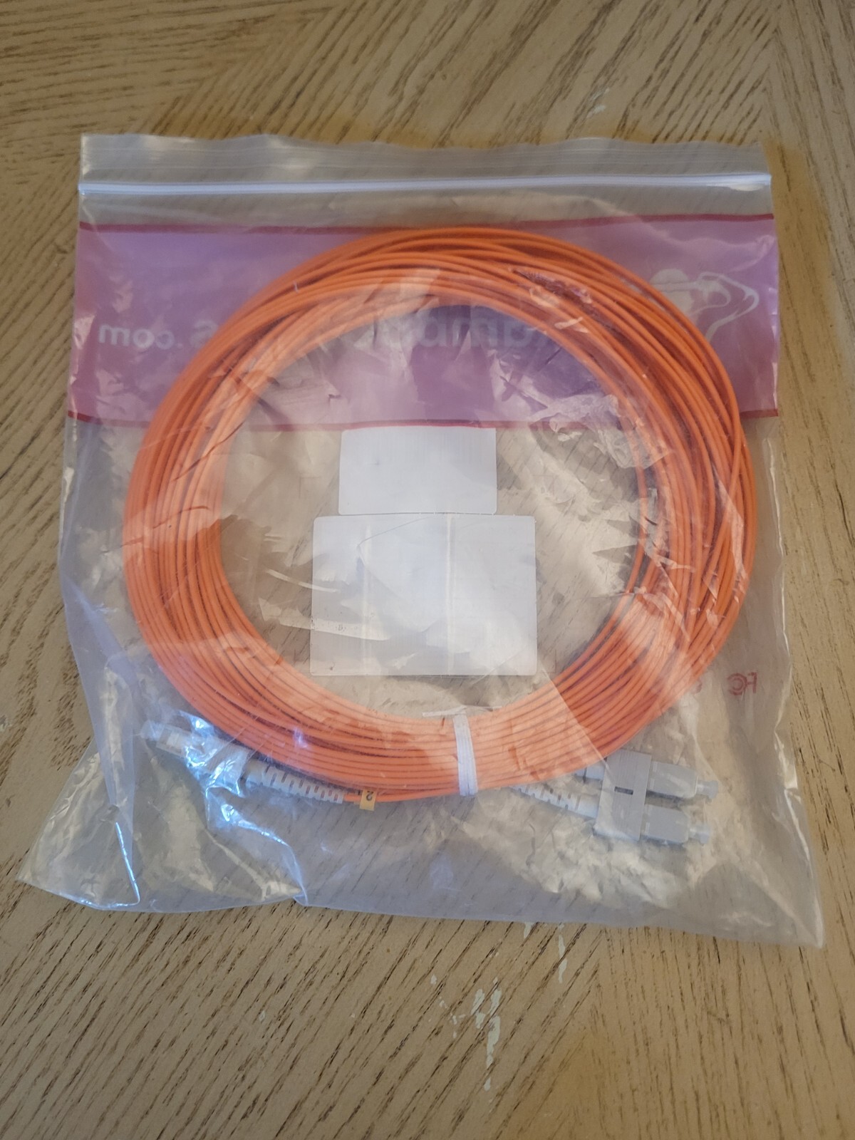 RamboCables 20m 66ft SC SC OM2 Fiber Patch Cables MMF Multi 50/125μm 1G/10G LSZH